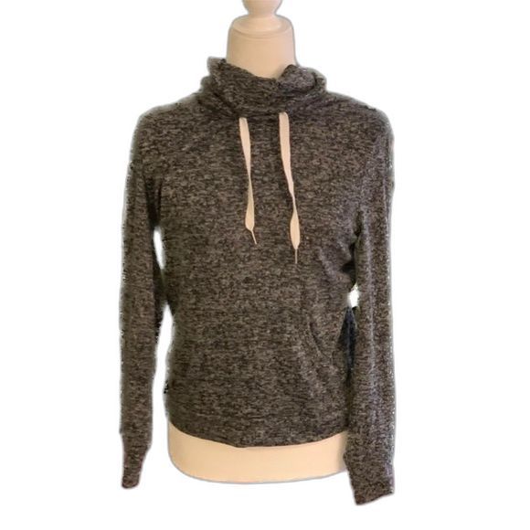 Gray Turtleneck Sweatshirt Size Small - Picture 1 of 8